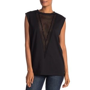 Helmut Lang, Sleeveless cotton Top, NWT